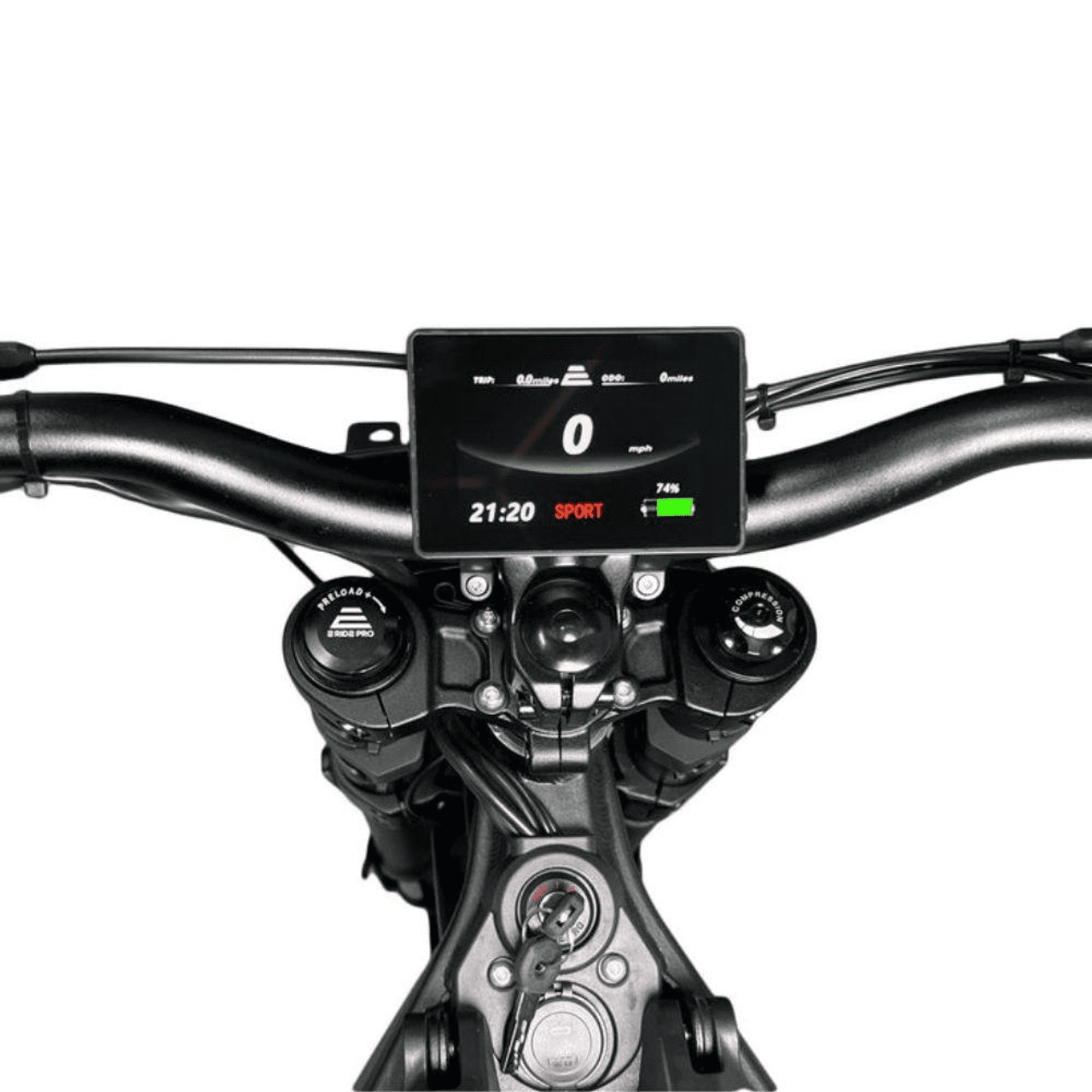 E Ride Pro SS 72V electric dirt bike